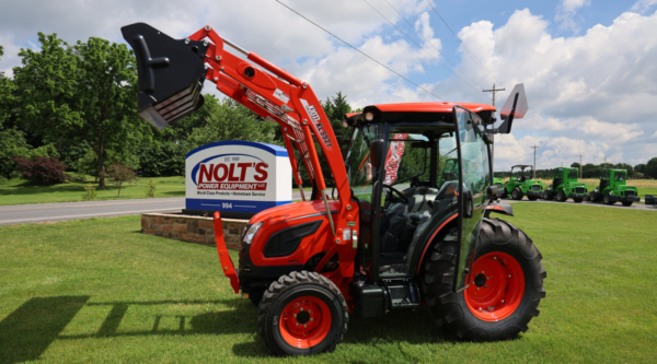 DK Series tractor with loader lift height