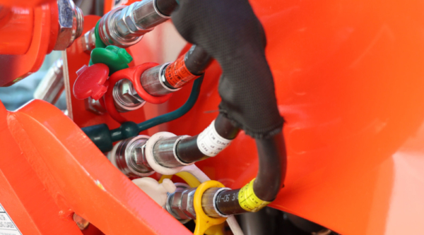 Quick Couplers are protected