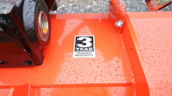 Stay covered with a 3-year gear box warranty