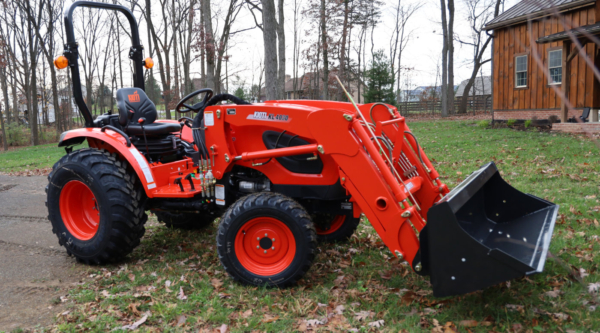 Kioti Open station with loader