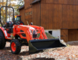 Kioti tractor with loader
