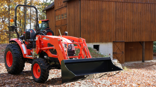 Kioti tractor with loader