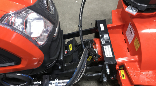 Hydraulic up and down for precise control